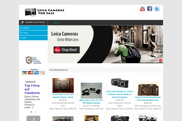 leicacamerasforsale.com site used Leicacamerasforsale