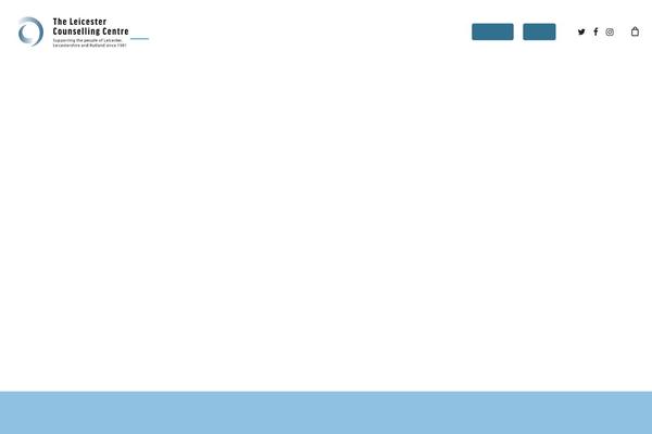 Salient Child theme site design template sample
