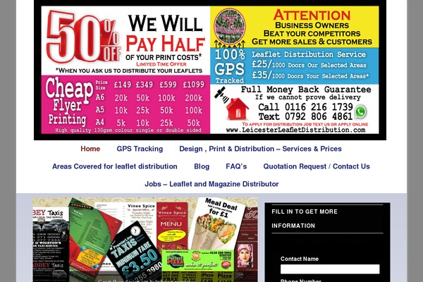 Headway theme site design template sample