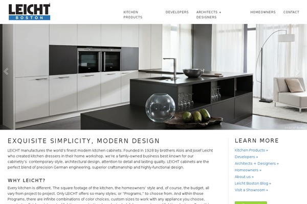 leichtboston.com site used Leicht