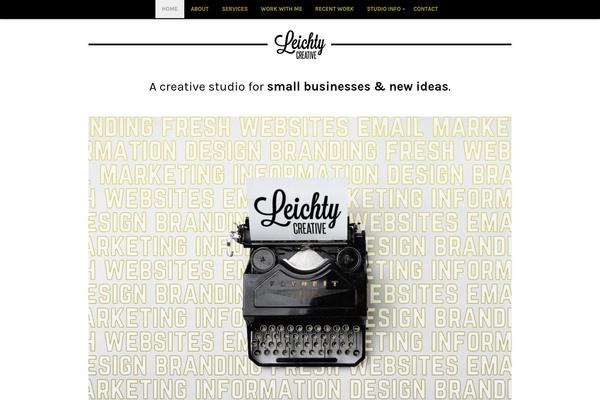 Jacqueline theme site design template sample