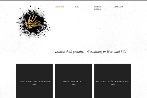 Chance theme site design template sample