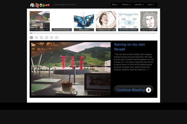 Modularity theme site design template sample