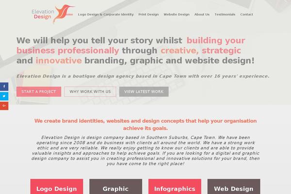 Pitchwp theme site design template sample