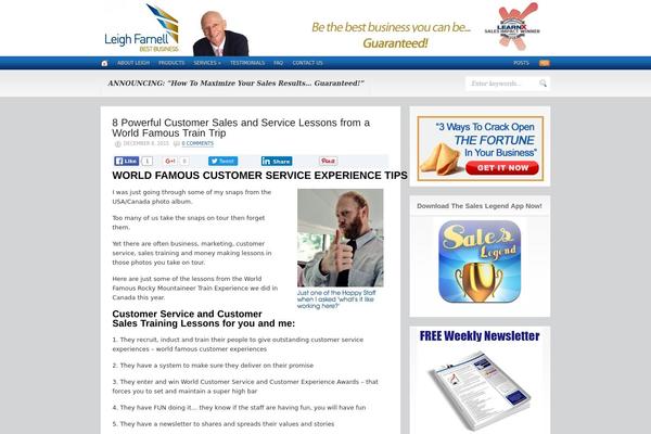 Headlines theme site design template sample