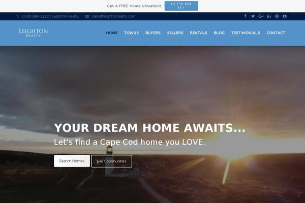 leightonrealty.com site used Eap-theme
