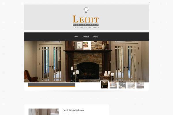 Theron PRO theme site design template sample