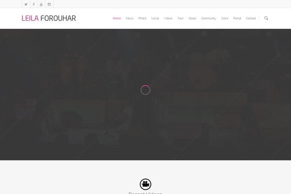 Site using EventON plugin