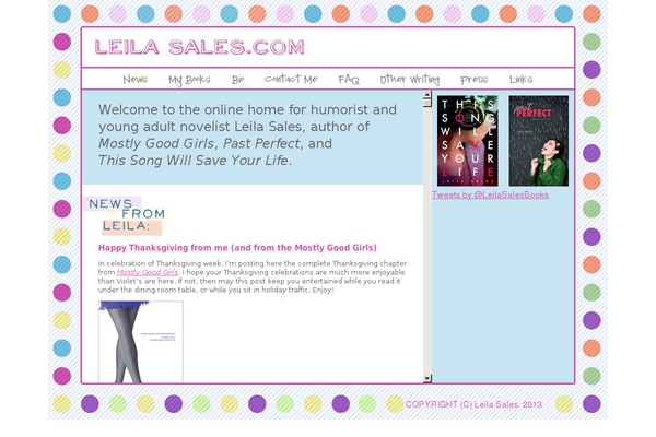 leilasales.com site used Leila2020