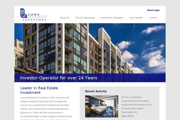 leinvestors.com site used Lei