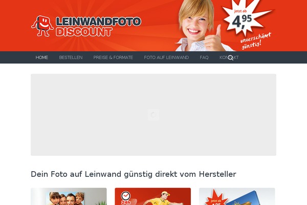 leinwandfoto-discount.de site used Discount
