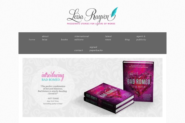 Blossom theme site design template sample