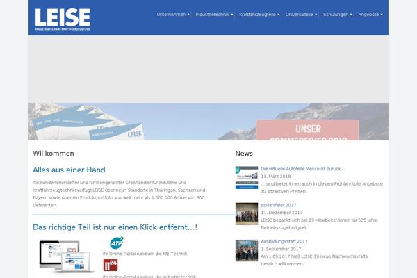 leise.de site used AccessPress Pro