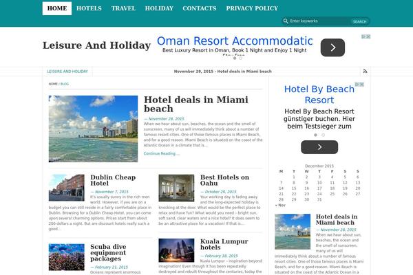 leisureandholiday.com site used Fastnews