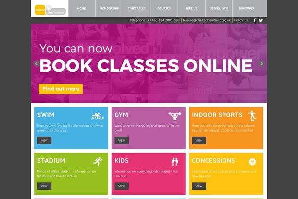 leisureatcheltenham.com site used Creative-leisure