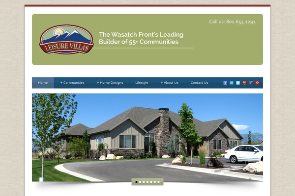 Blue Diamond v1.05 theme site design template sample