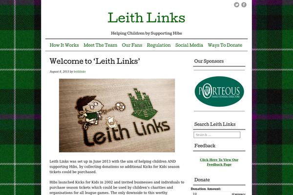 Site using Donate Extra plugin