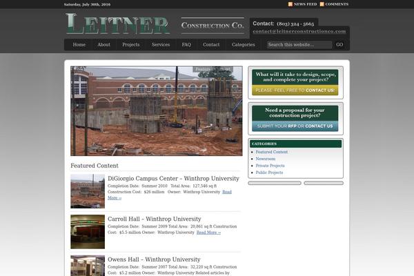 Streamline theme site design template sample