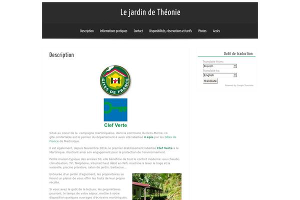Theron Lite theme site design template sample