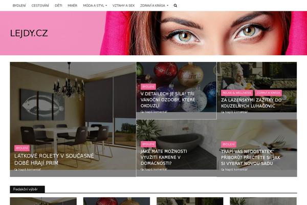Herald-child theme site design template sample