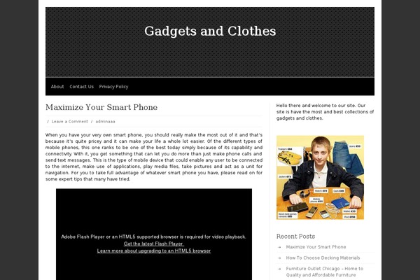 Canyon theme site design template sample