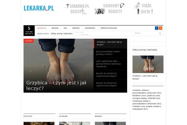 DW Focus theme site design template sample