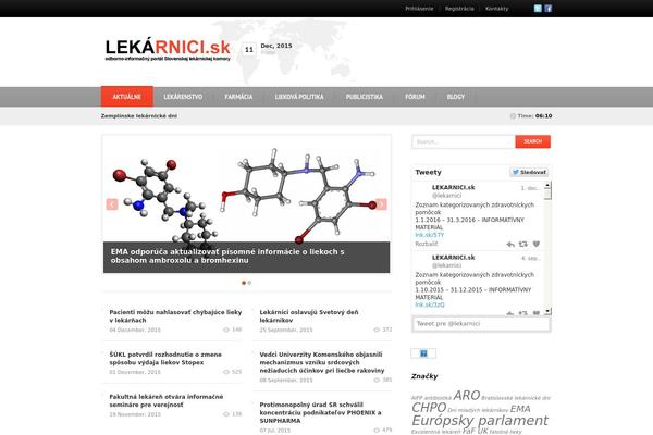 Business News theme site design template sample