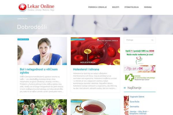 Weekly theme site design template sample