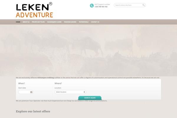 lekenadventure.com site used Traveller-single-pro-psd