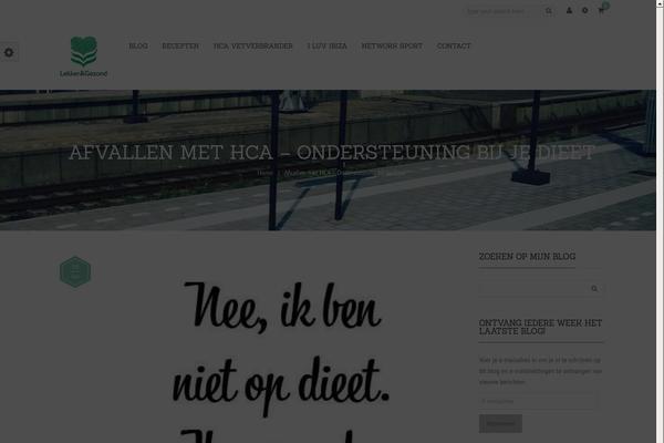 Hathor theme site design template sample