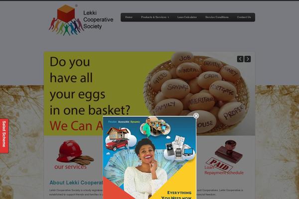 Site using Simple Popup Manager plugin