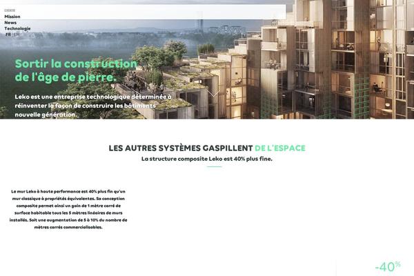 lekohomes.com site used Leko