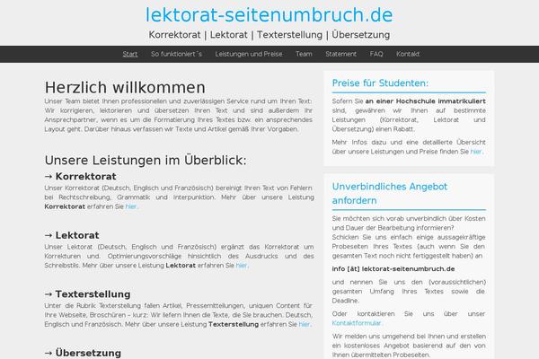 BlueGray theme site design template sample
