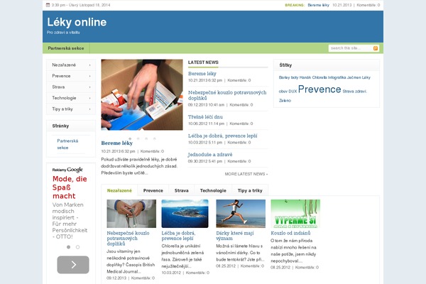 Forester theme site design template sample