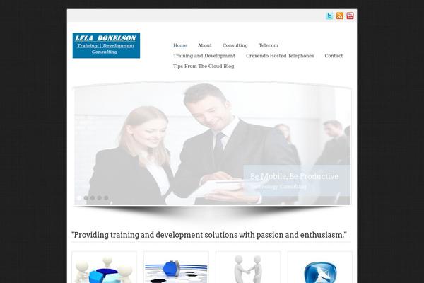Andrina theme theme site design template sample