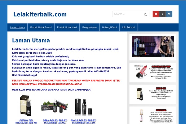 Site using Per Page Menus and Featured Posts IntelliWidget plugin