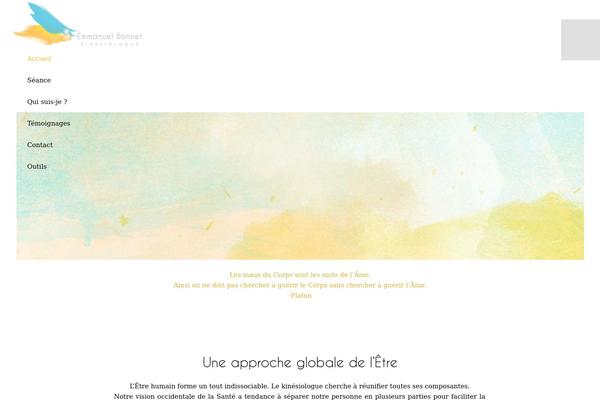 Impreza Child theme site design template sample