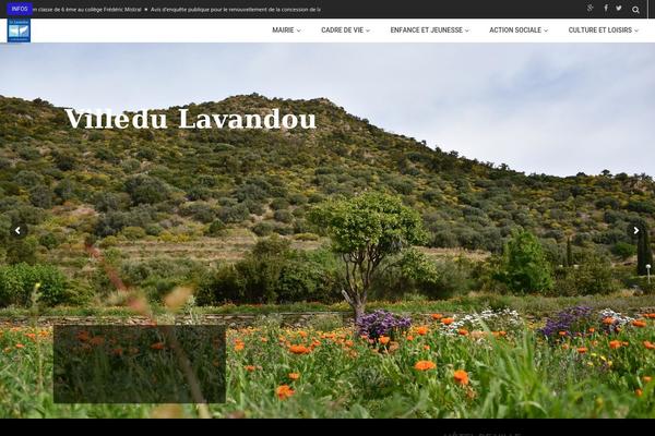 Karma theme site design template sample