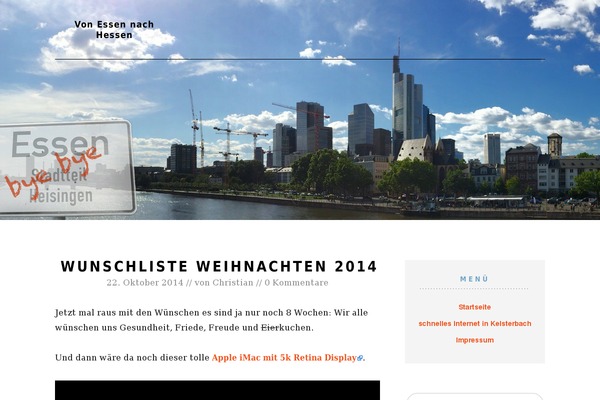 Hemingway theme site design template sample