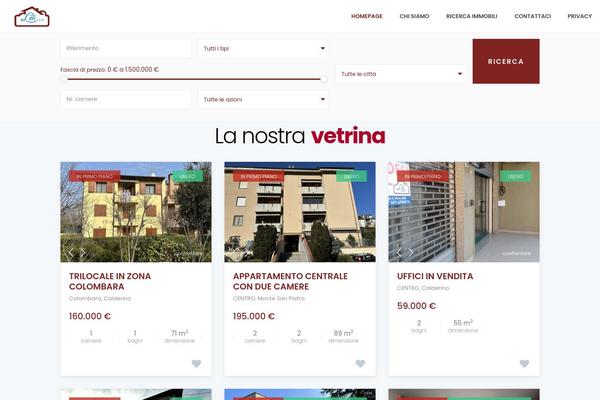 Wp Estate theme site design template sample