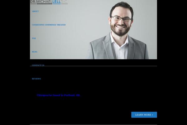 Zephyr theme site design template sample