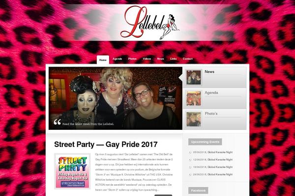 Glow theme site design template sample