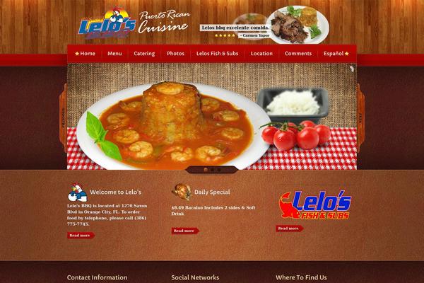 Bordeaux theme site design template sample