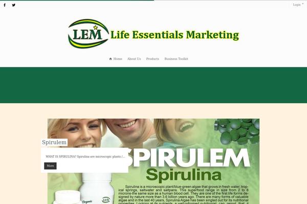 Limitless theme site design template sample