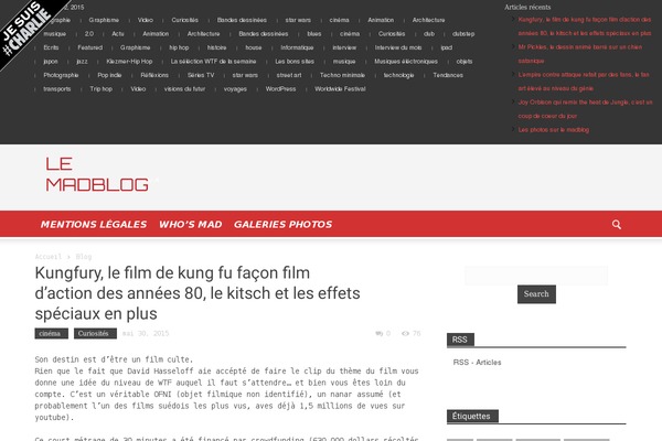 Site using Je-suis-charlie plugin