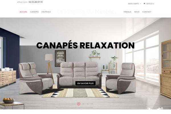 Diviecommerce theme site design template sample
