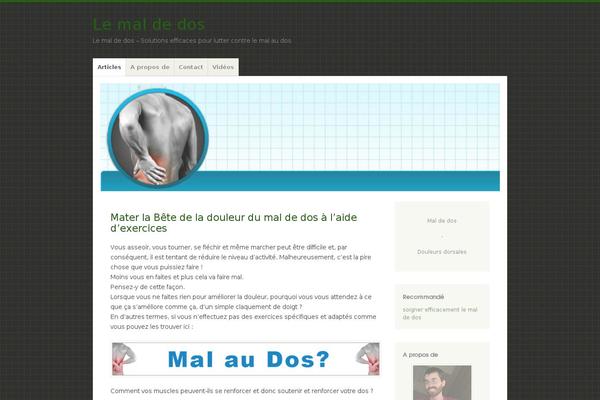 lemaldedos.net site used Misty Lake
