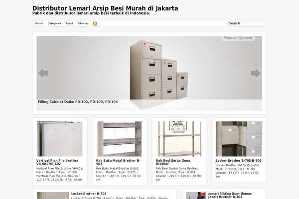 Site using Featured Content Gallery plugin