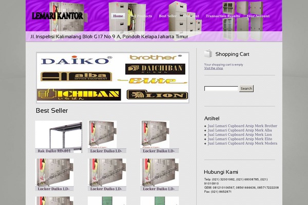 lemarikantor.net site used ShopMe