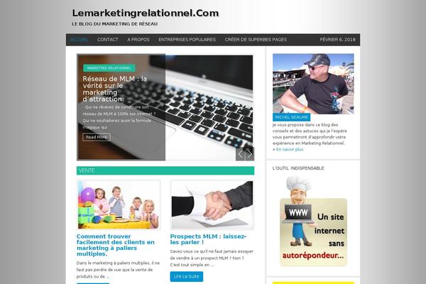 CoziPress theme site design template sample
